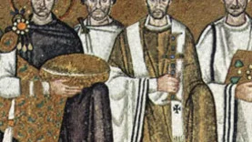 Mosaico bizantino della basilica di San Vitale a Ravenna